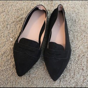 TopShop black suede shoe. Never worn!!